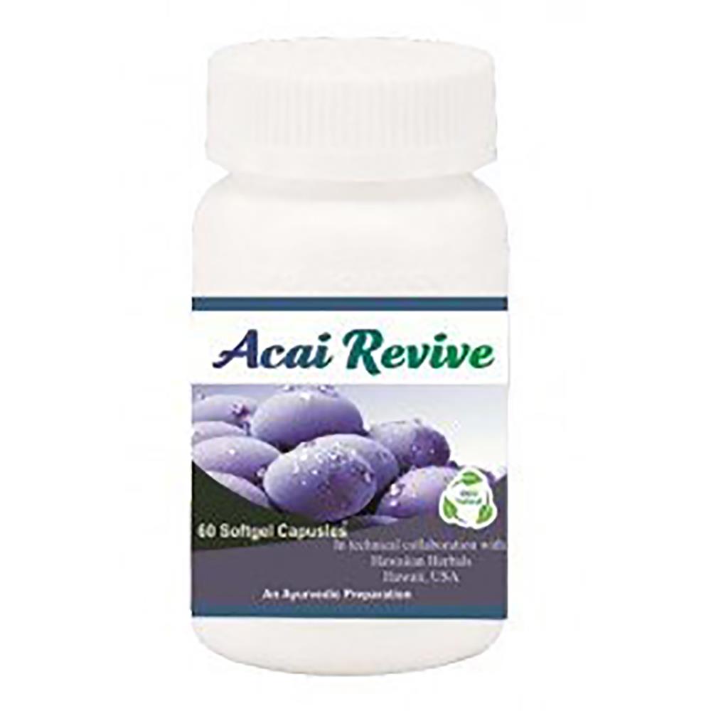 Hawaiian Herbal Acai Revive Softgel (60caps) Hawaiian Herbal Acai Revive Softgel (60caps)