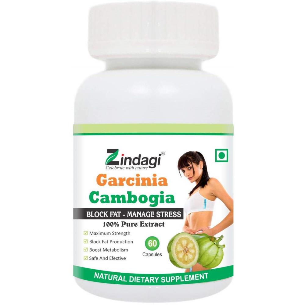 Zindagi Garcinia Combogia Extract Capsules For Weight Loss (60caps)