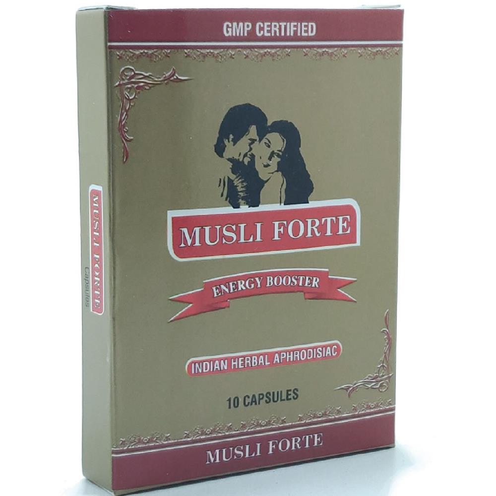 Dharmani Musli Forte Viagra Capsules - Stamina Booster Capsules (10caps)