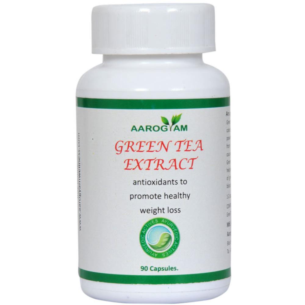 Aarogyam Green Tea Ext. Capsules 500Mg (90caps)