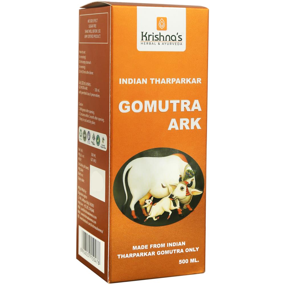 Krishna's Gomutra Ark (Tharparkar Cow) (500ml)