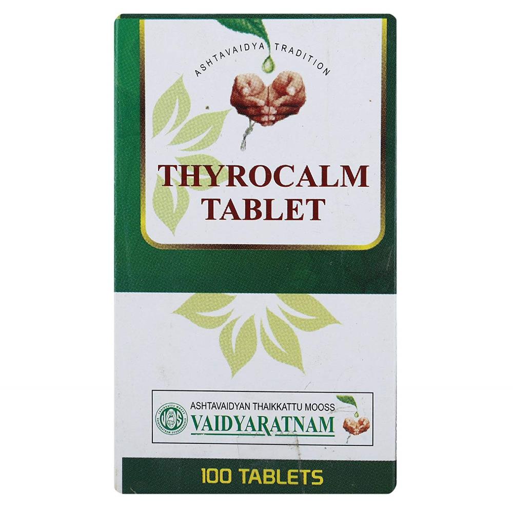 Vaidyaratnam Thyrocalm Tablets (100tab)
