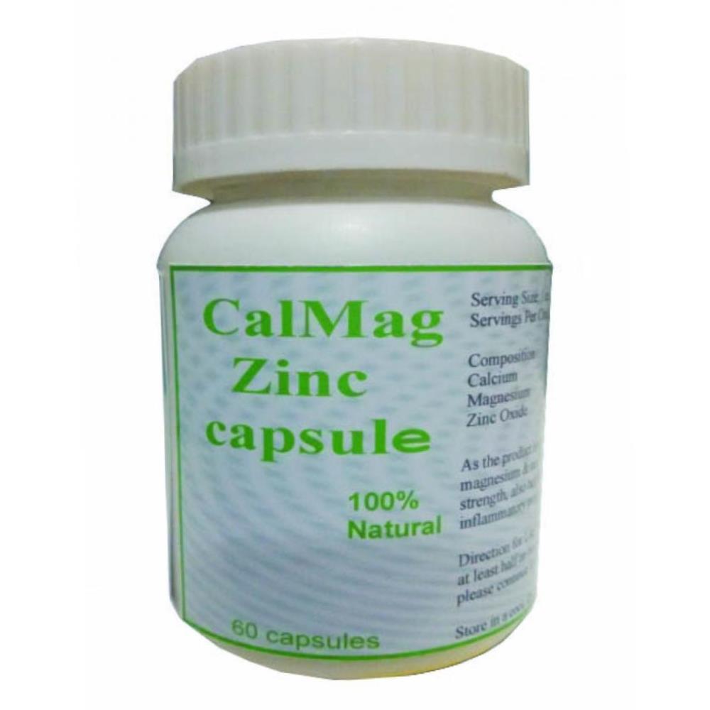 Hawaiian Herbal Cal Mag Zinc Capsules (60caps)