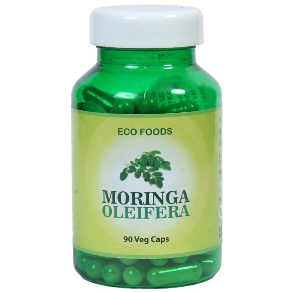 Eco Foods Anjaneya Moringa Oleifera 500Mg Capsules (90caps)