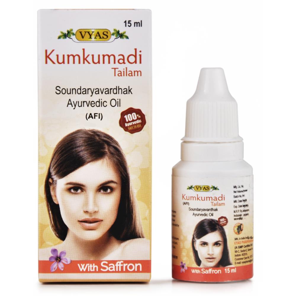 Vyas Kumkumadi Tailam (15ml) Vyas Kumkumadi Tailam (15ml)