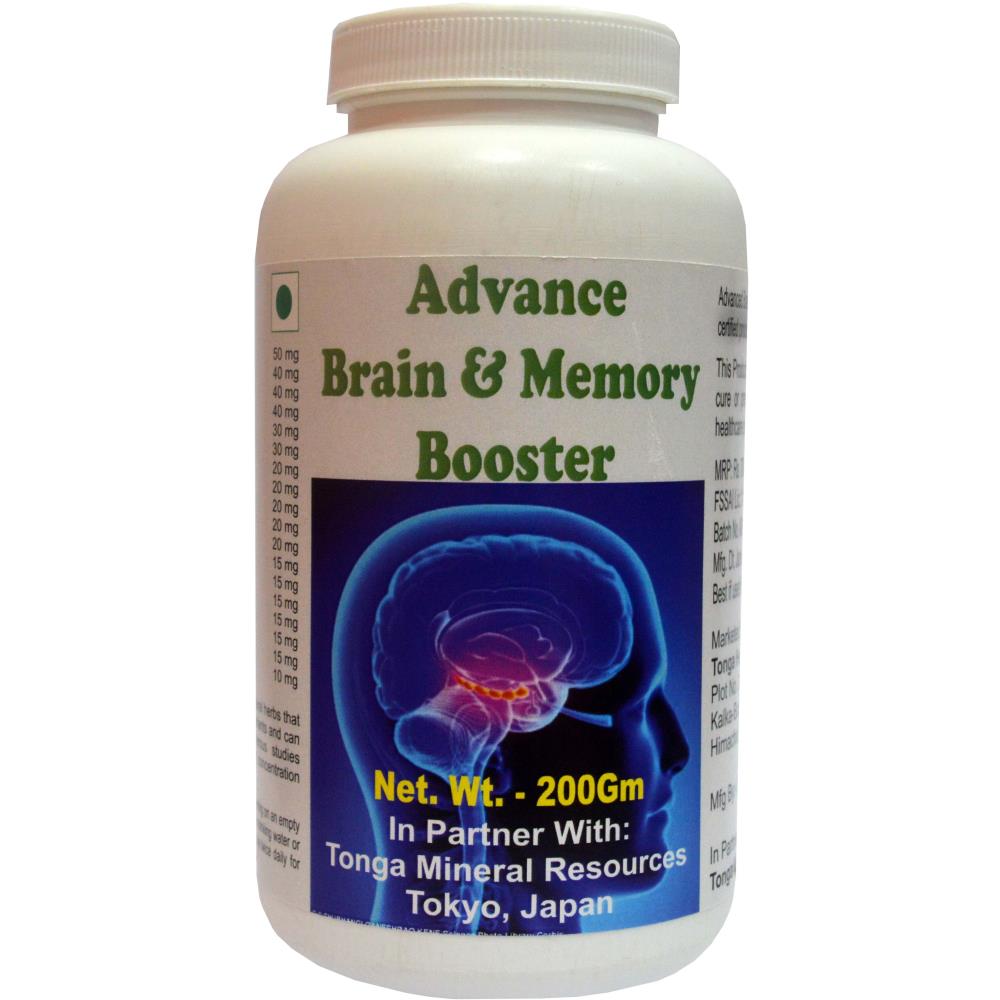 Tonga Herbs Advance Brain And Memory Booster Powder (200g)