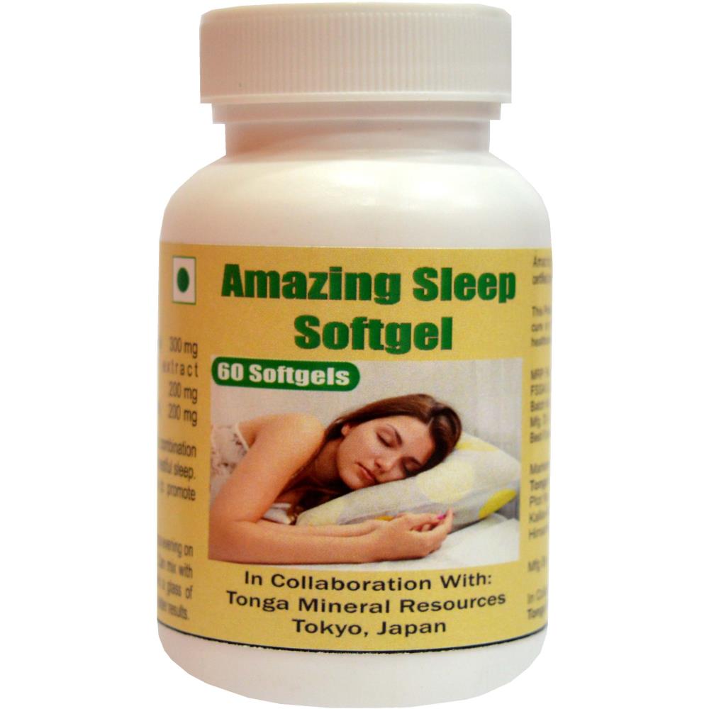Tonga Herbs Amazing Sleep Softgel (60Soft Gels)