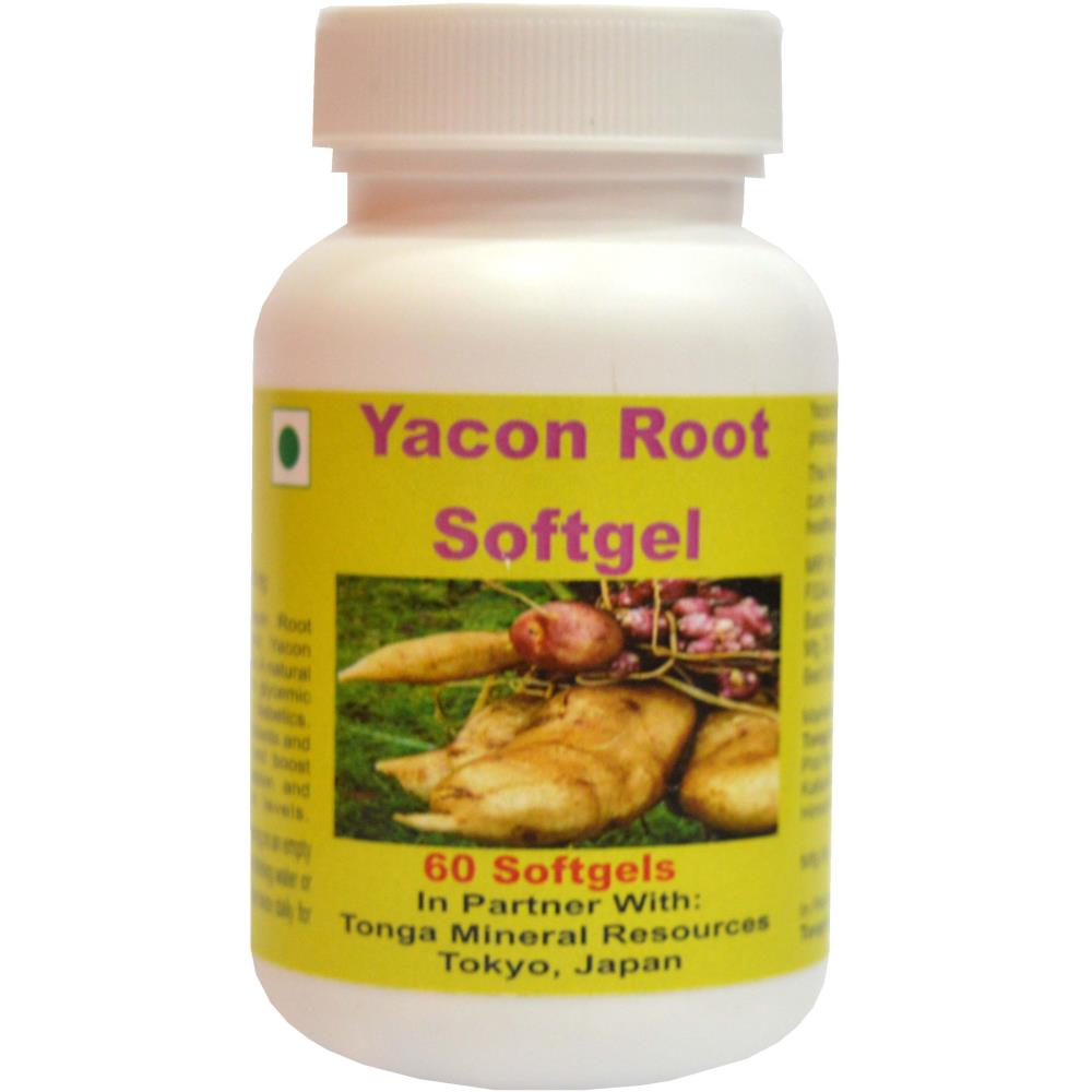 Tonga Herbs Yacon Root Softgel (60Soft Gels)