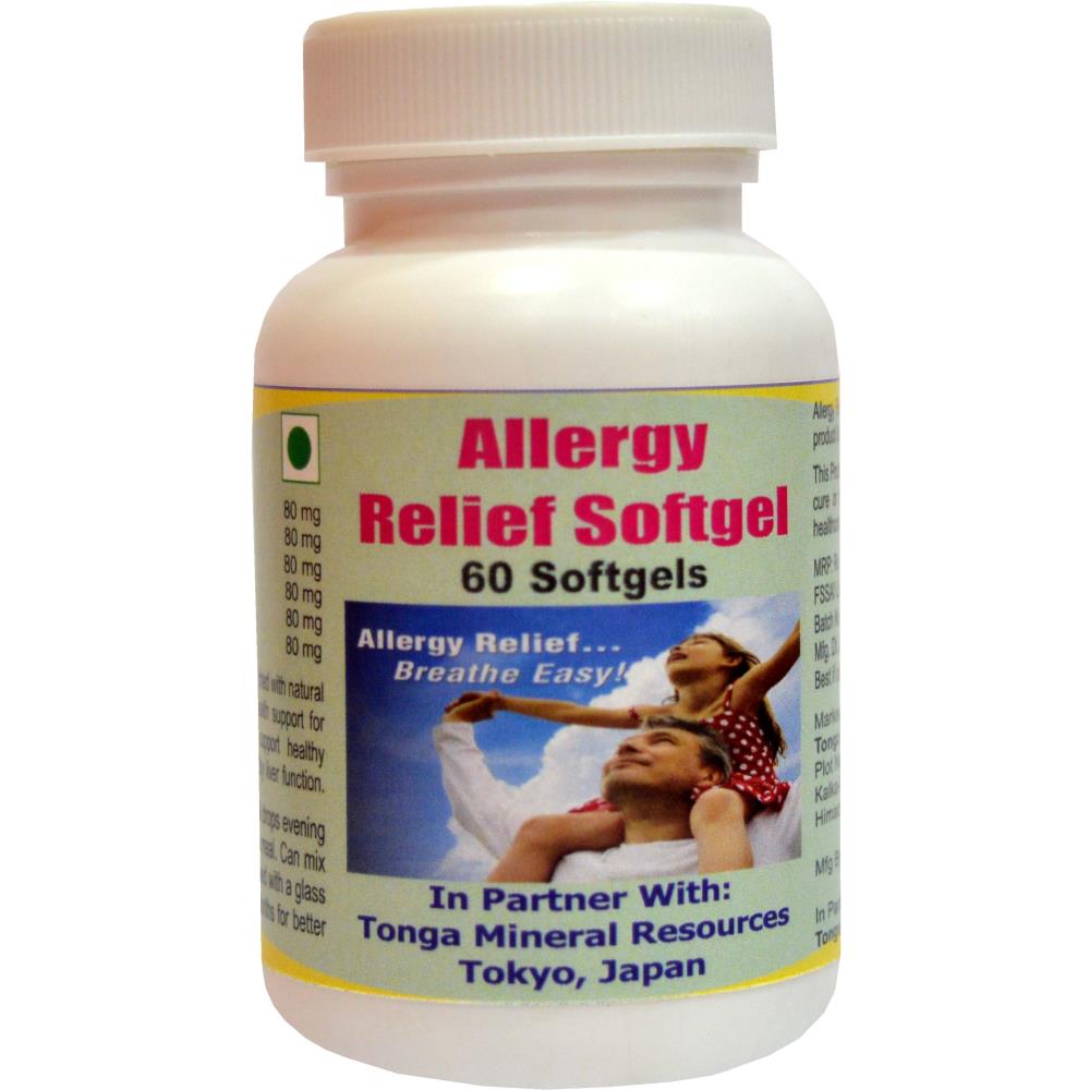 Tonga Herbs Allergy Relief Softgel (60Soft Gels)