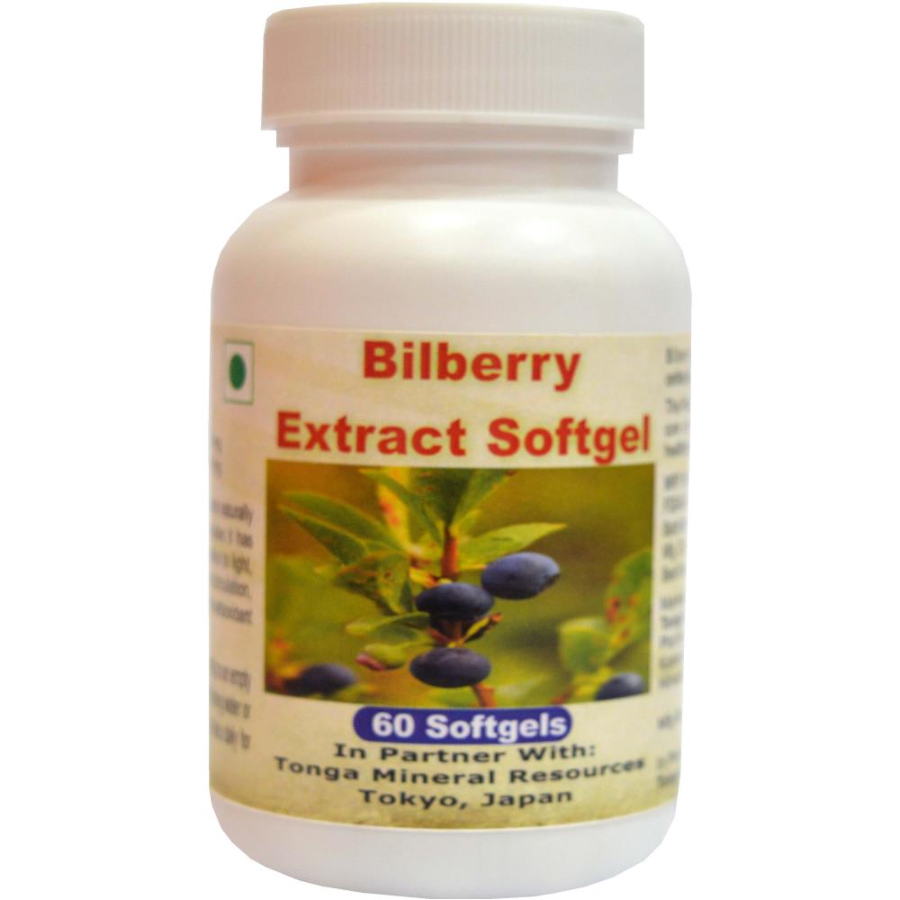 Tonga Herbs Bilberry Extract Softgel (60Soft Gels)