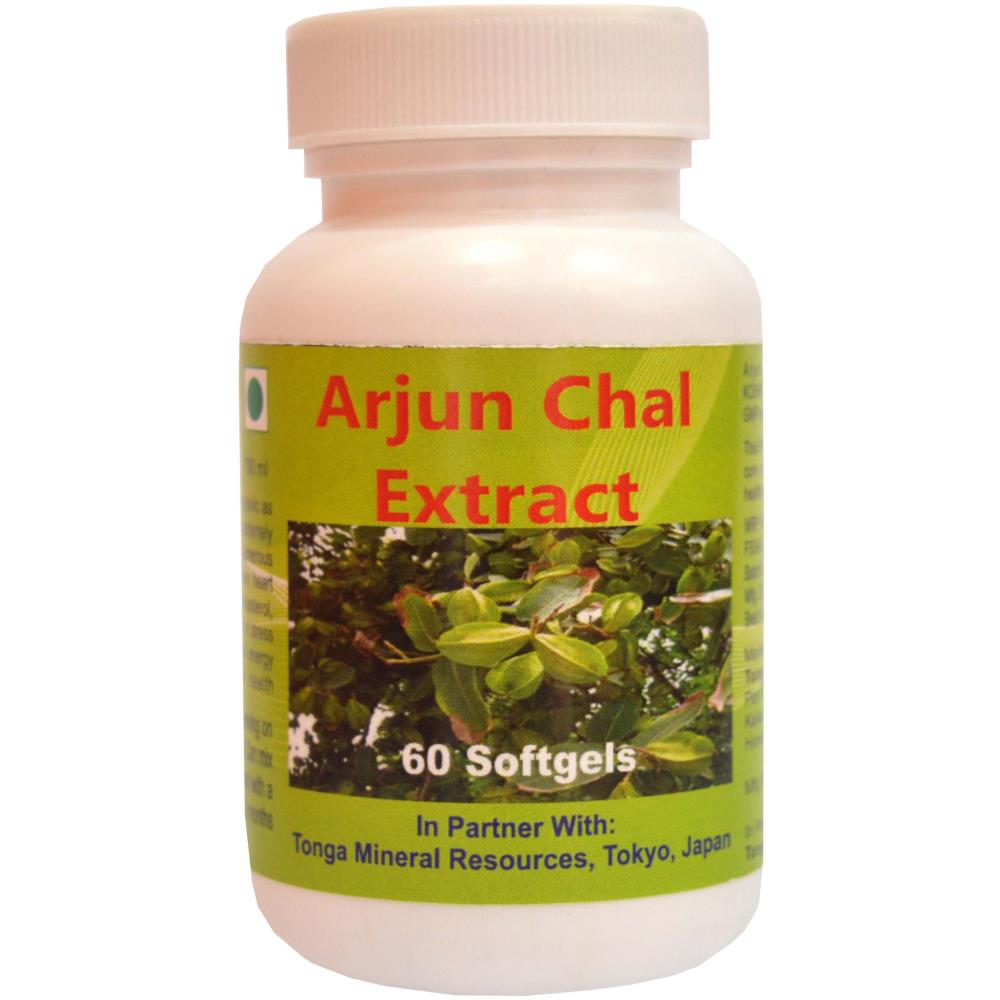 Tonga Herbs Arjun Chal Extract Softgel (60Soft Gels)