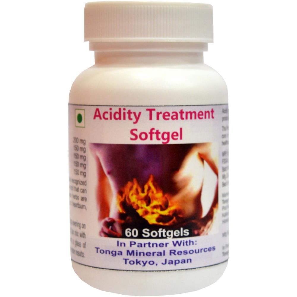 Tonga Herbs Acidity Treatment Softgel (60Soft Gels)