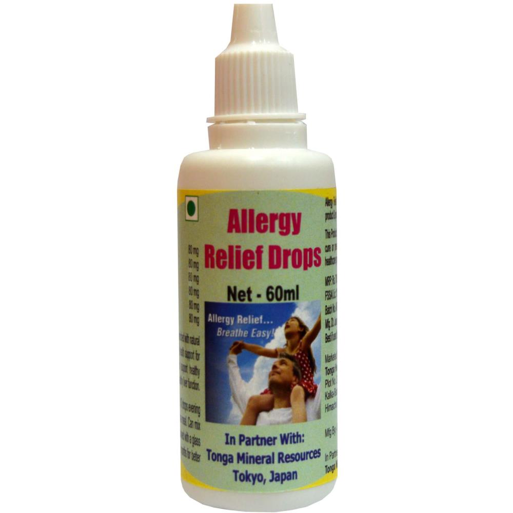 Tonga Herbs Allergy Relief Drops (60ml)