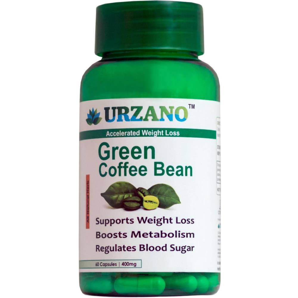 Urzano Green Coffee Beans Extract 400Gm Capsule (60caps)