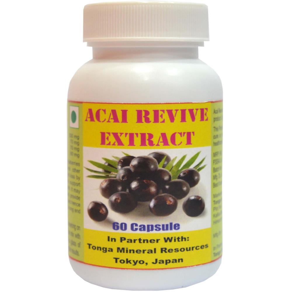 Tonga Herbs Acai Revive Extract Capsules (60caps)