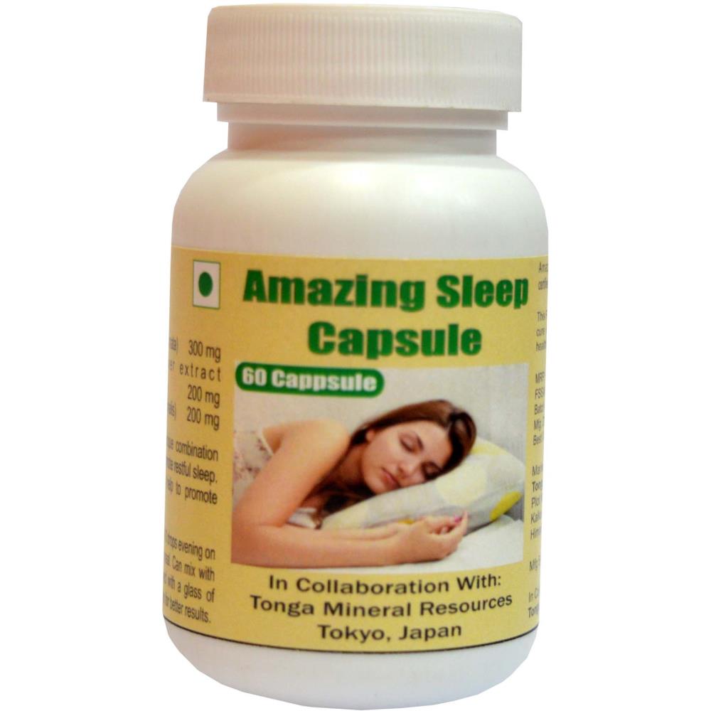 Tonga Herbs Amazing Sleep Capsules (60caps)