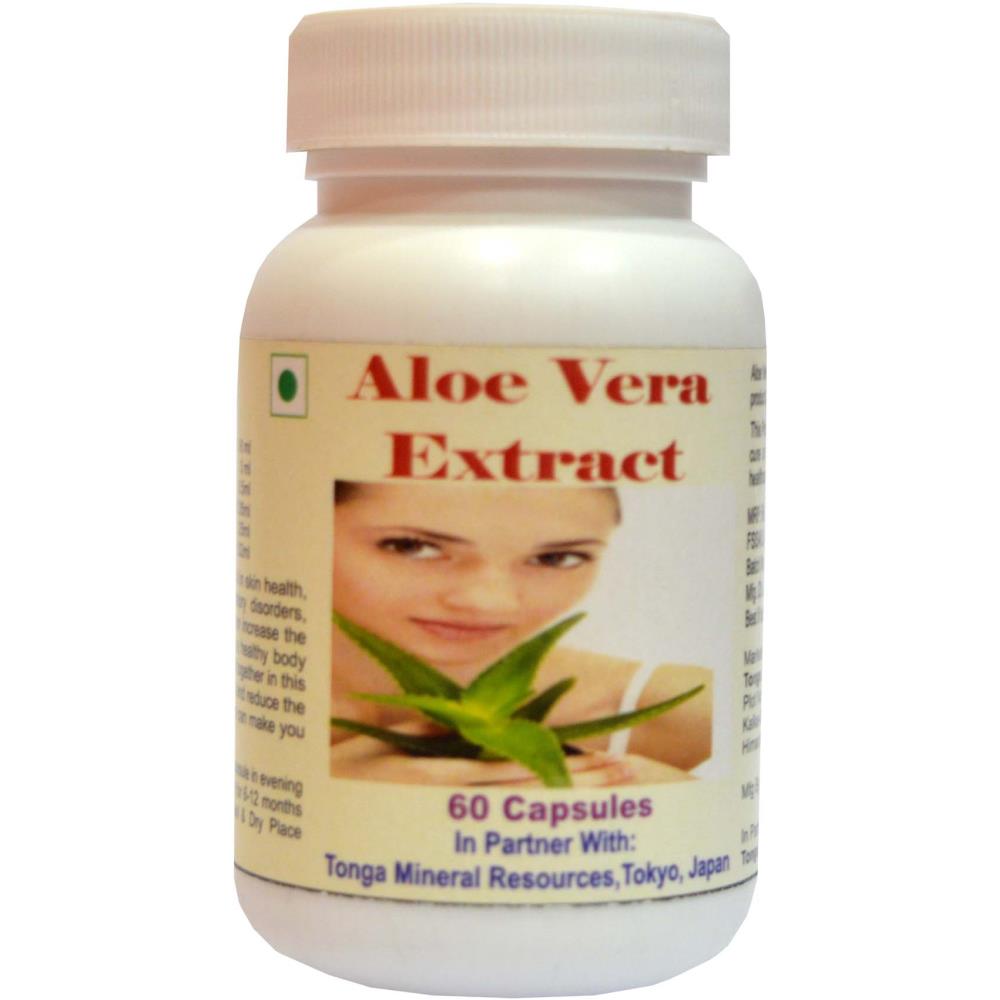 Tonga Herbs Aloe Vera Extract Capsules (60caps)