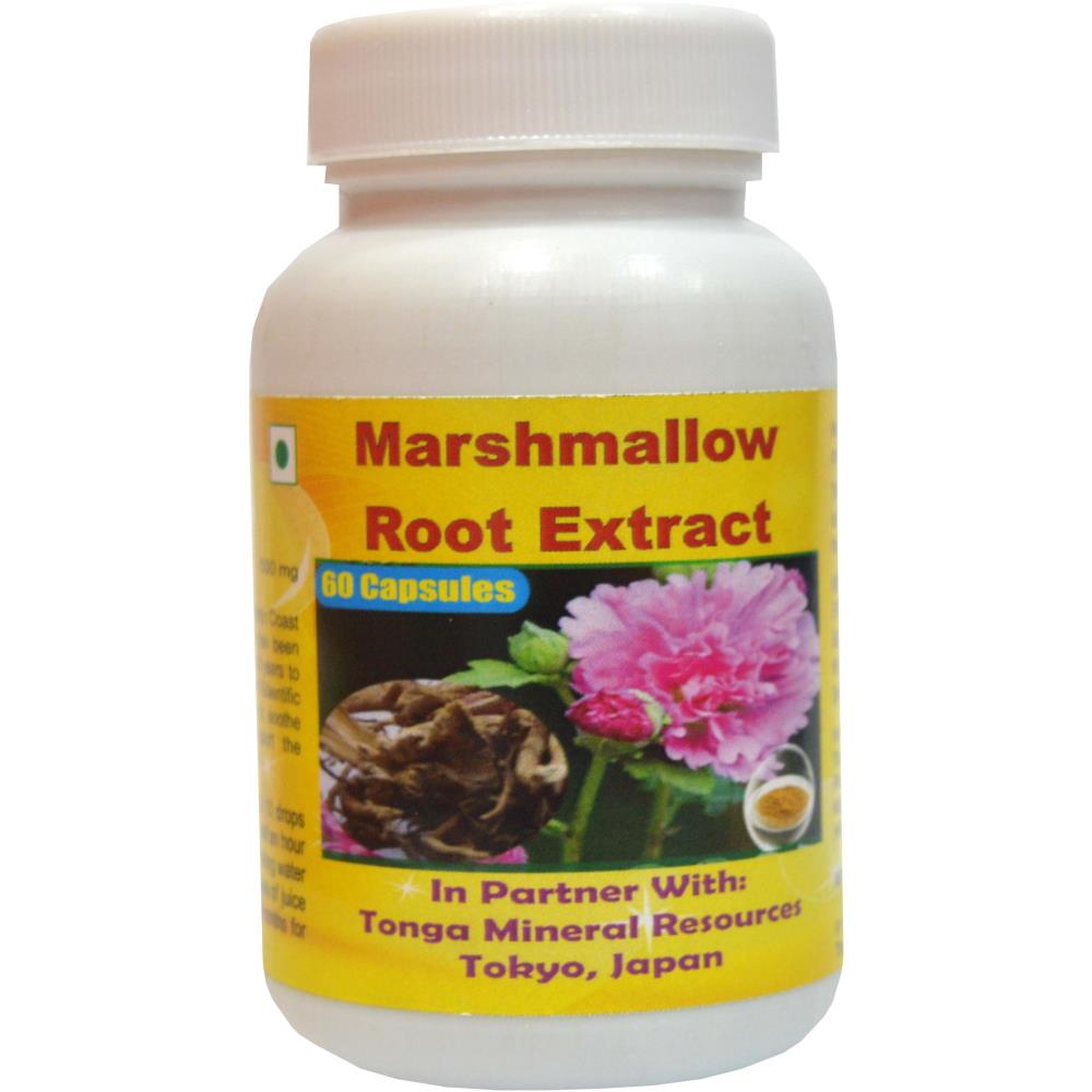 Tonga Herbs Marshmallow Root Extract Capsules (60caps)
