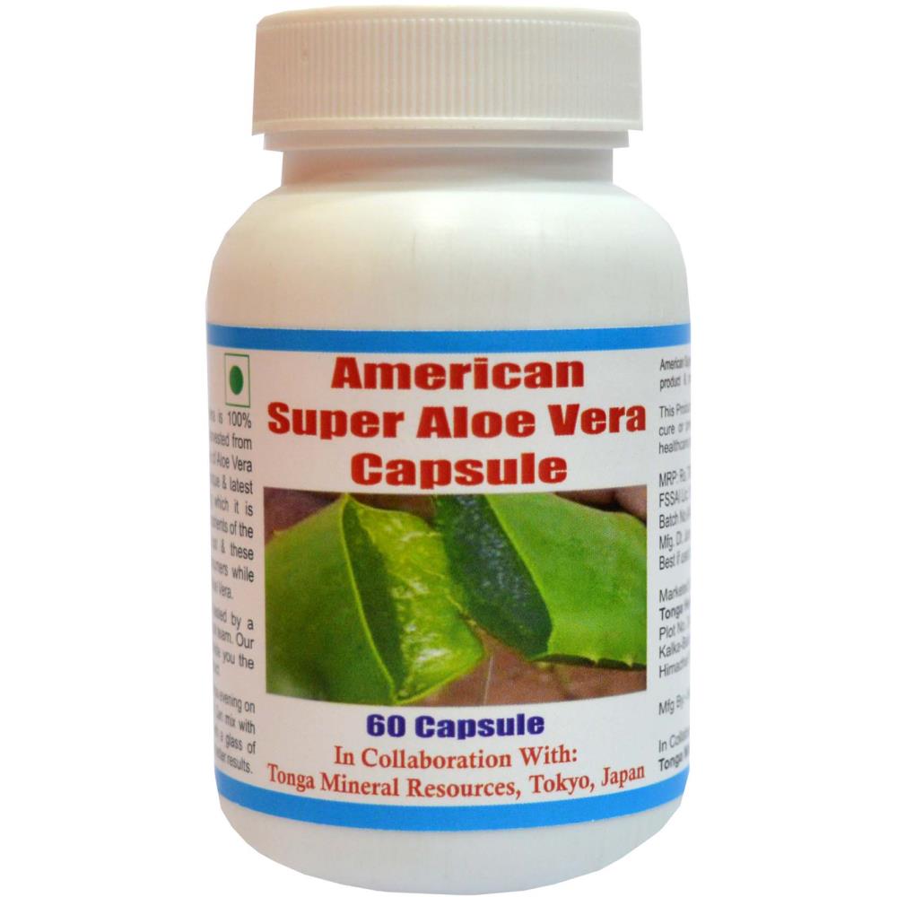 Tonga Herbs American Super Aloe Vera Capsules (60caps)