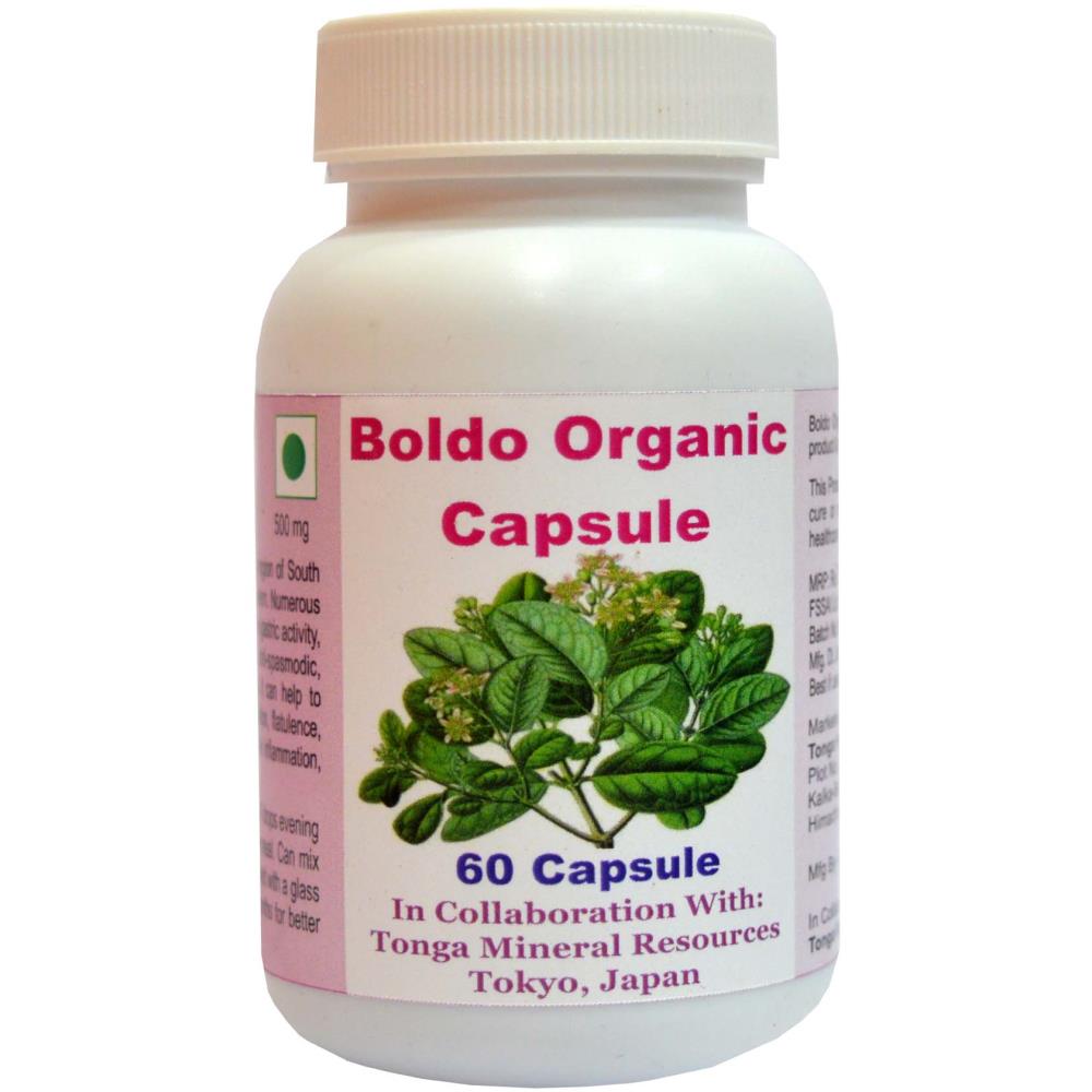 Tonga Herbs Boldo Organic Capsules (60caps)