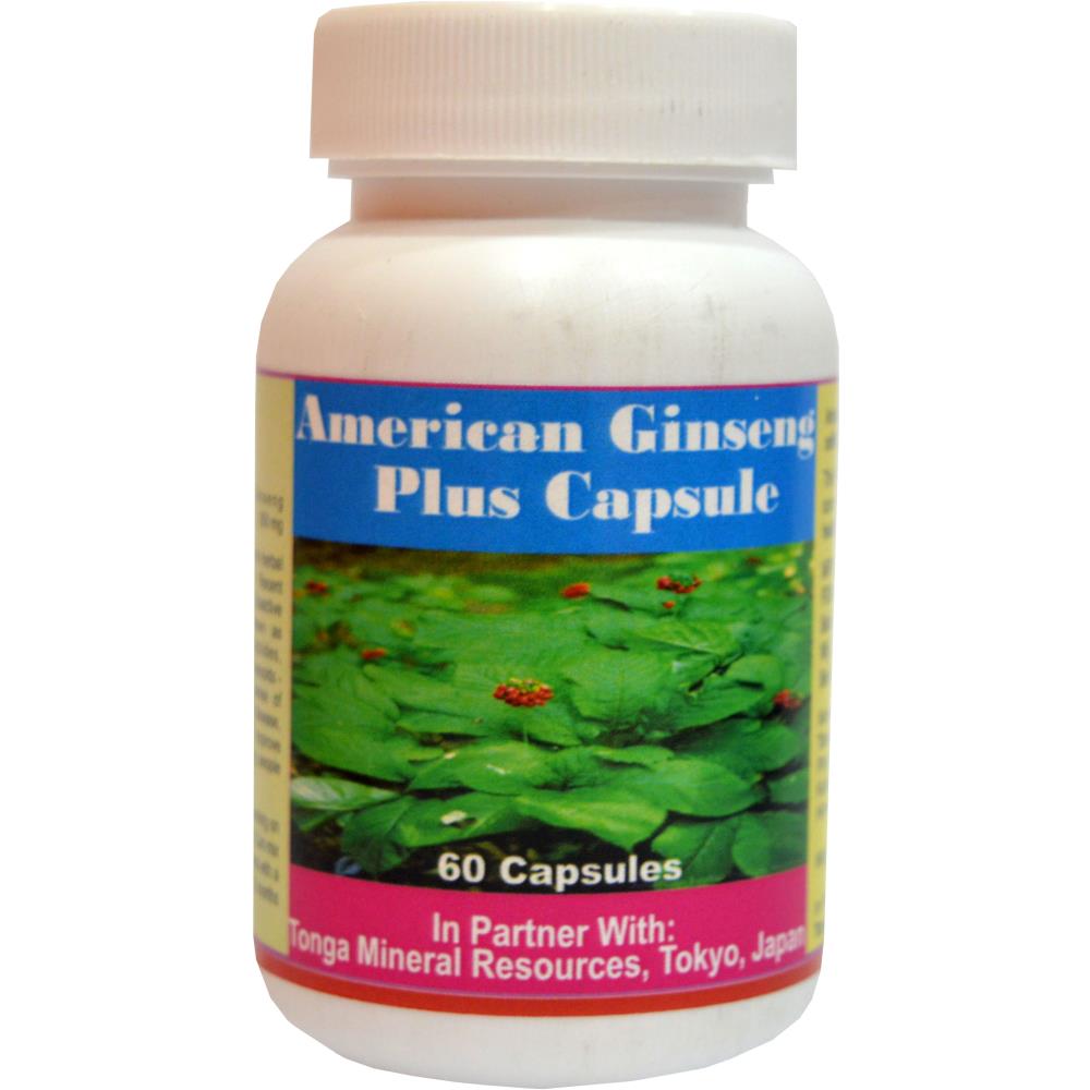 Tonga Herbs American Ginseng Plus Capsules (60caps)