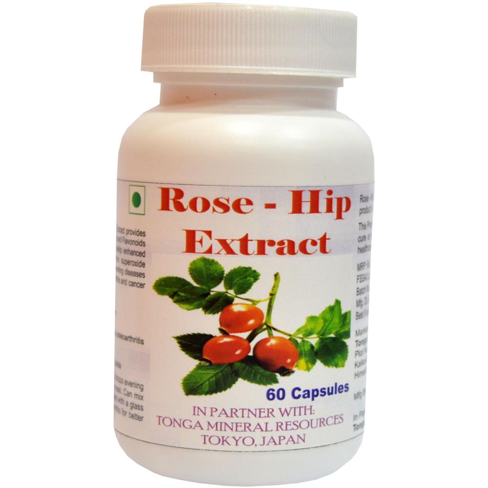 Tonga Herbs Rose-Hip Extract Capsules (60caps)