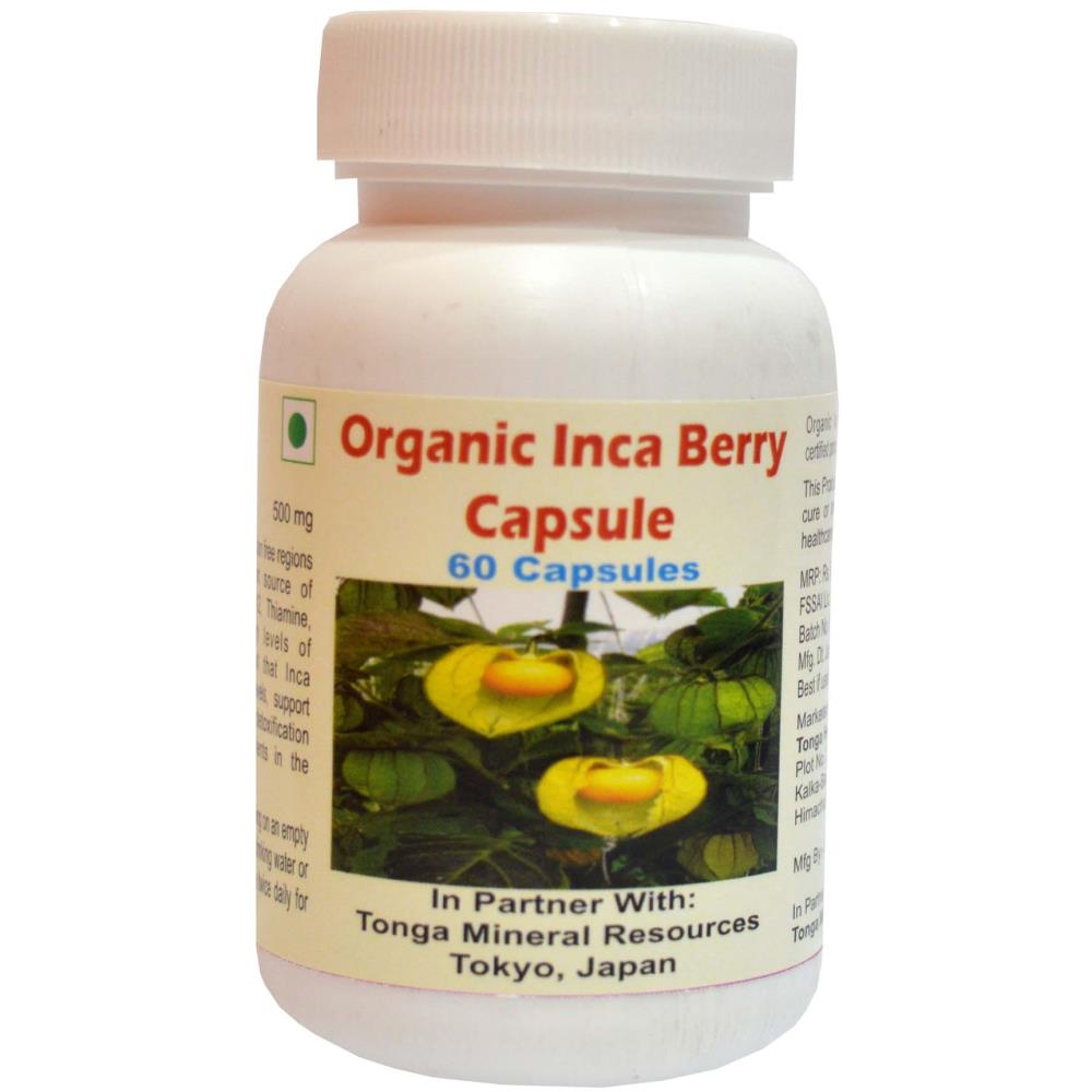 Tonga Herbs Organic Inca Berry Capsules (60caps)