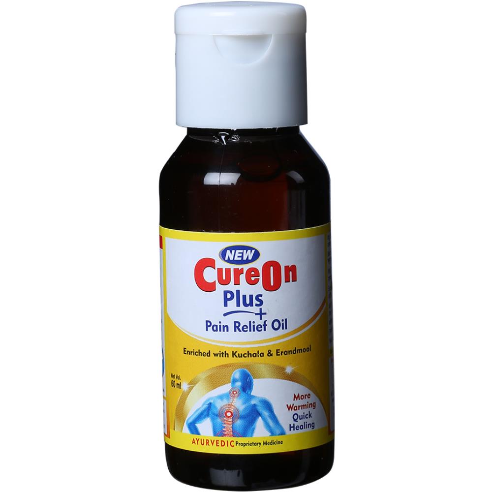 Pitambari Cureon Plus Pain Relief Oil (60ml)