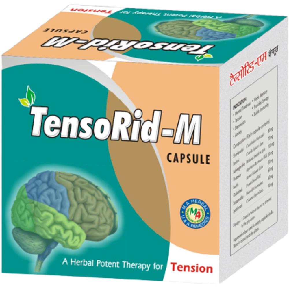 M A Herbal Tensorid-M Capsule (10caps, Pack of 2)