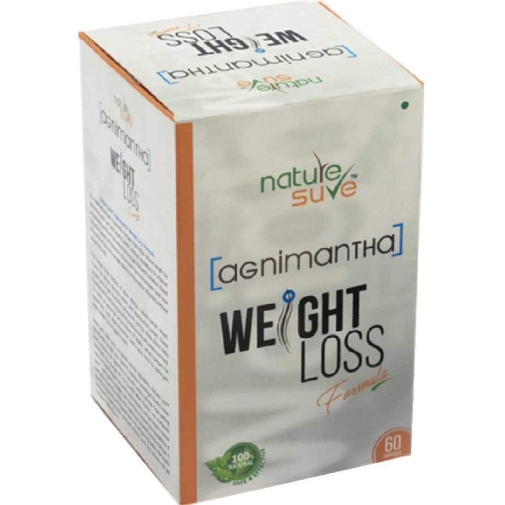 Nature Sure Agnimantha Weight Loss Formula Capsules (60caps)