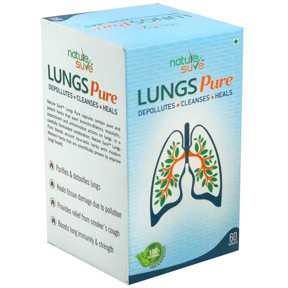 Nature Sure Lungs Pure Capsules (60caps)