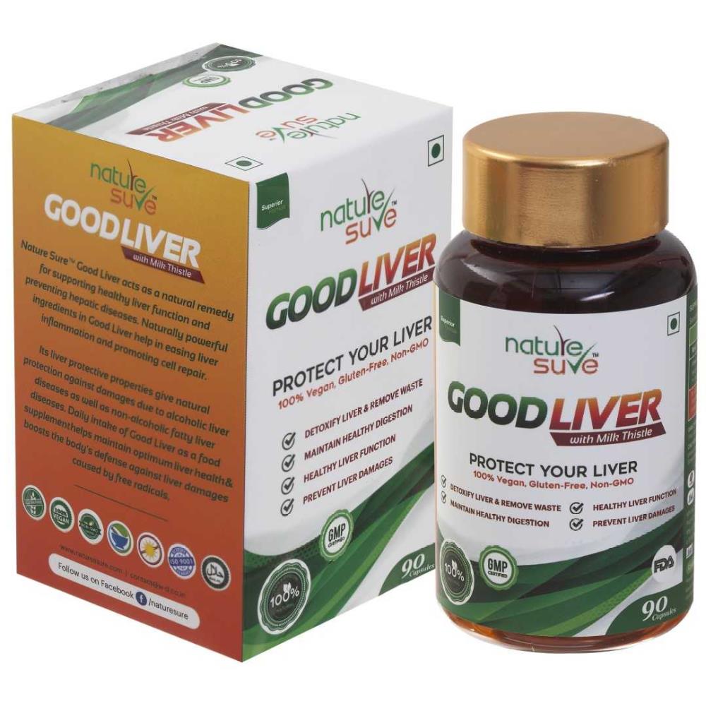 Nature Sure Good Liver Capsules With Milk Thistle (90caps)