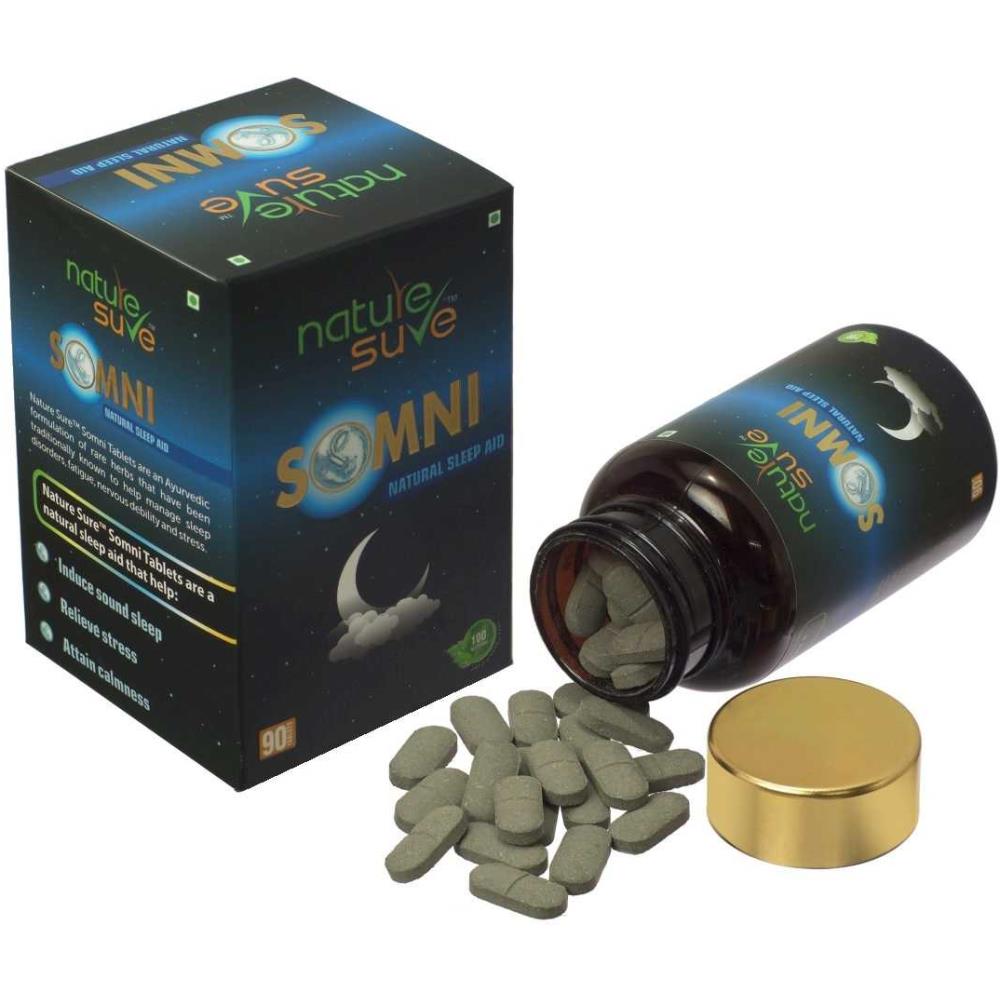 Nature Sure Somni Natural Sleep Aid Tablets (90tab)