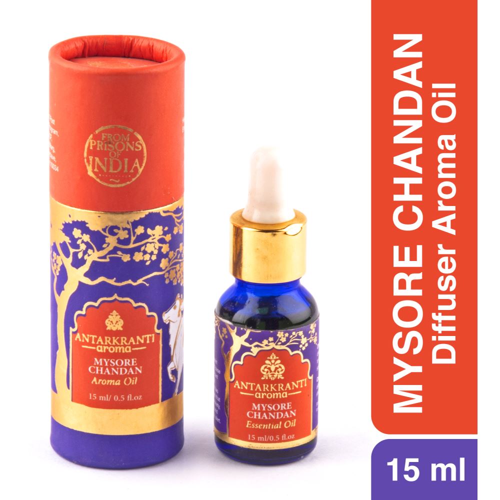 Antarkranti Aroma Natural Mysore Chandan Oil (15g)