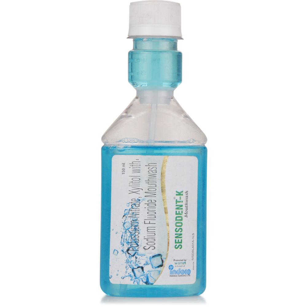 Indoco Remedies Sensodent K Mouth Wash (150ml) Indoco Remedies Sensodent K Mouth Wash (150ml)