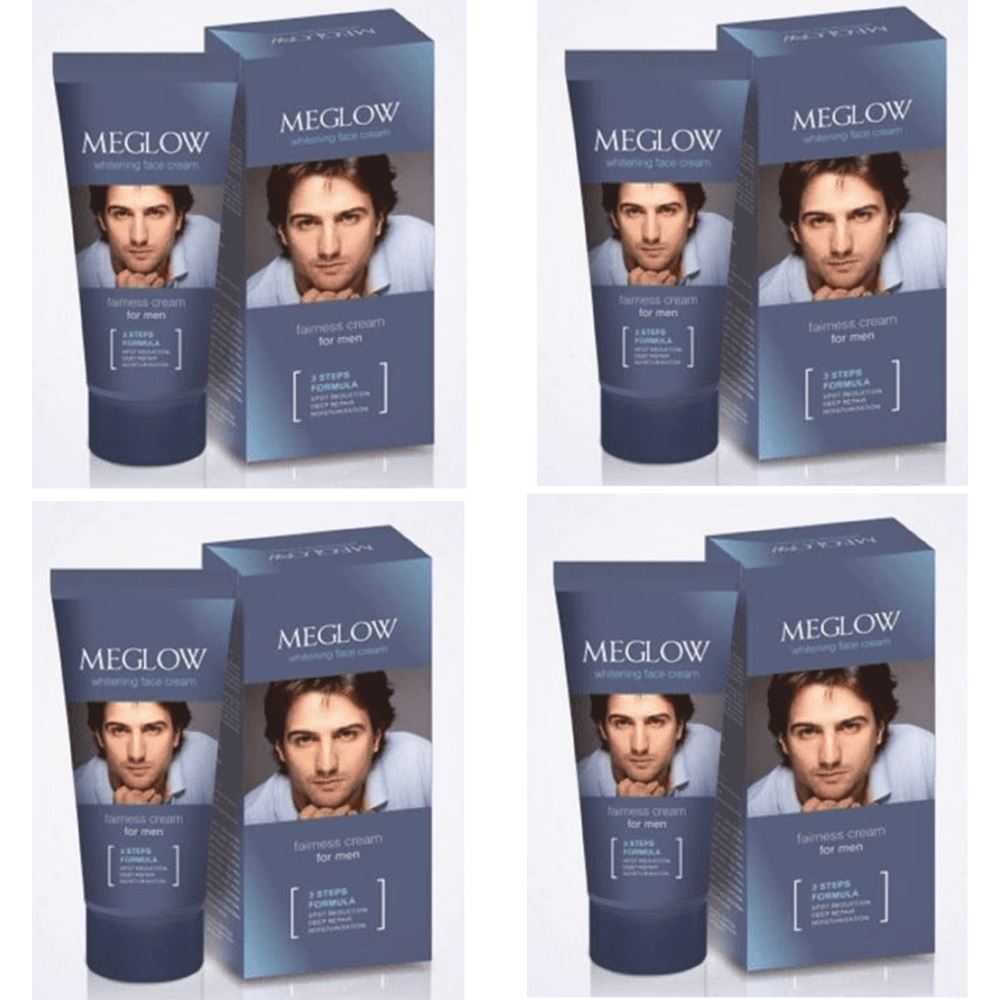 Leeford Meglow Men Cream (50g, Pack of 4) Leeford Meglow Men Cream (50g, Pack of 4)