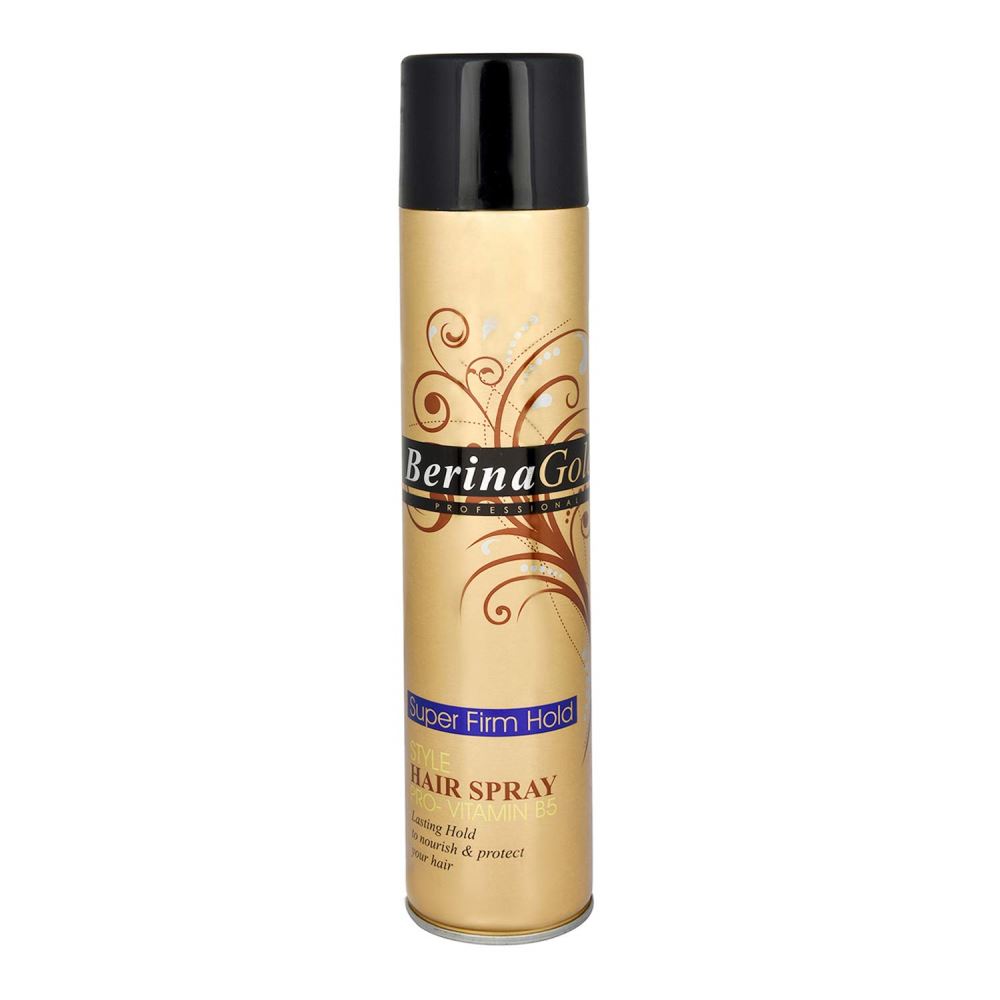 Berina Gold Super Firm Hold Hair Spray (450ml) Berina Gold Super Firm Hold Hair Spray (450ml)