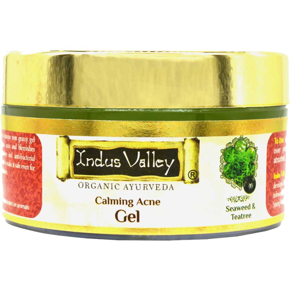 Indus valley Seaweed Teatree Calming Acne Gel (50ml) Indus valley Seaweed Teatree Calming Acne Gel (50ml)