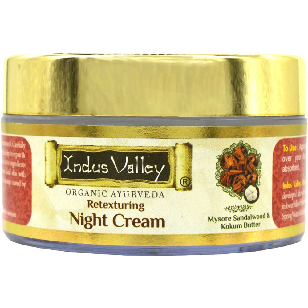 Indus valley Hydrating Night Cream With Kashmiri Saffron & Night Jasmine (50ml)