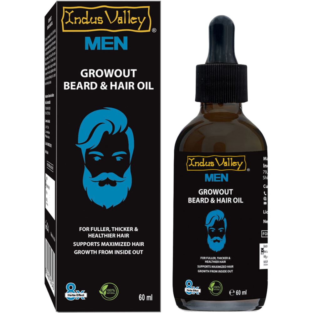 Indus valley Bio Organic Beard Oil (60ml)