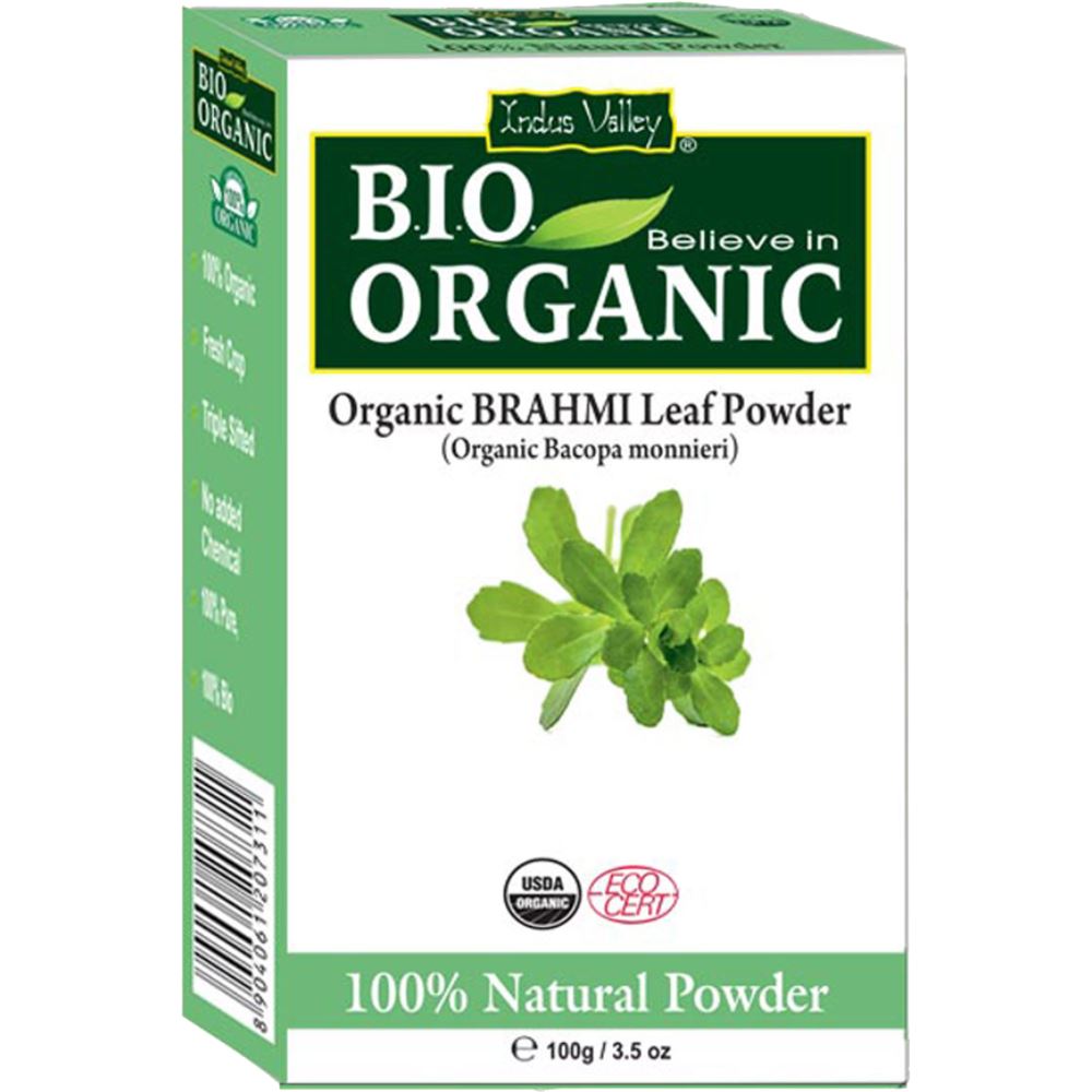 Indus valley Bio Organic Brahmi Powder (100g)