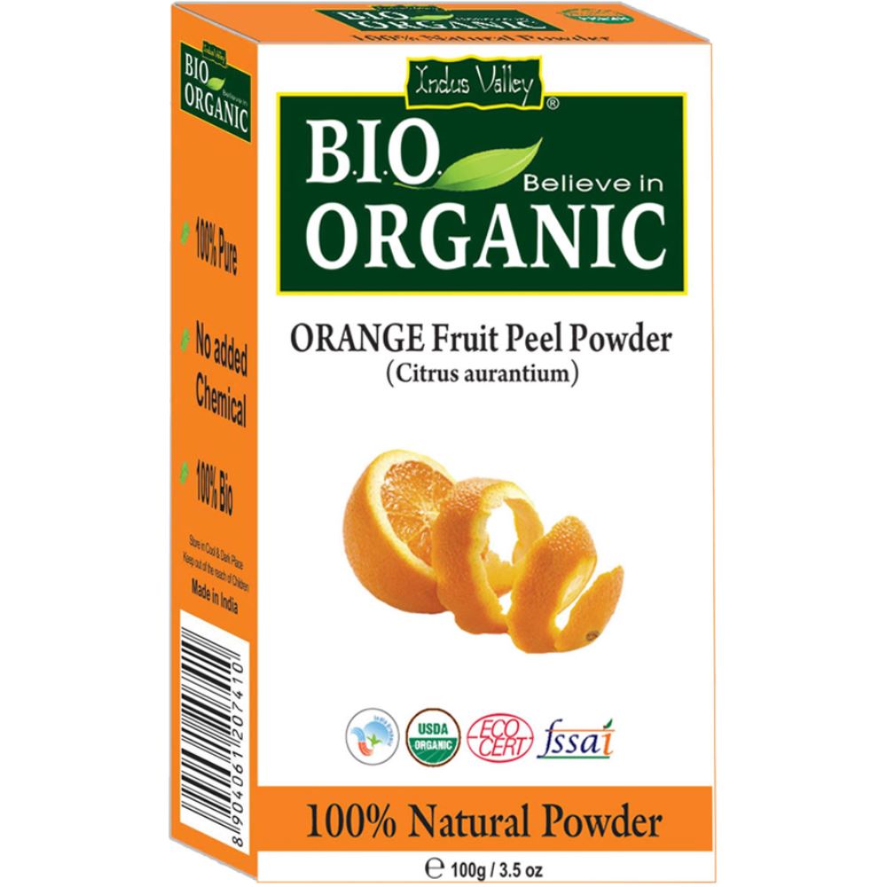 Indus valley Bio Organic Orange Peel Powder (100g)