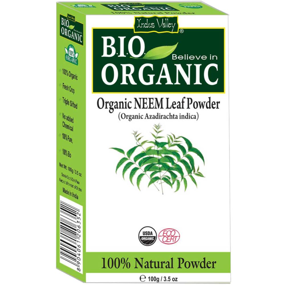 Indus valley Bio Organic Neem Powder (100g)