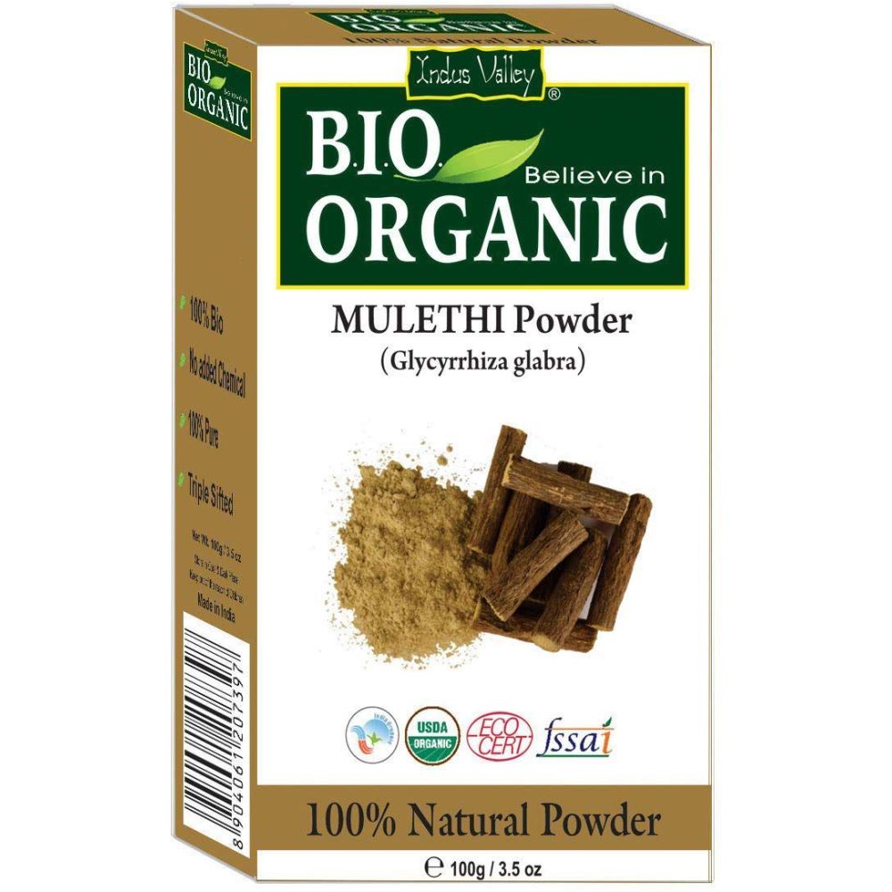 Indus valley Bio Organic Mulethi Powder (100g)