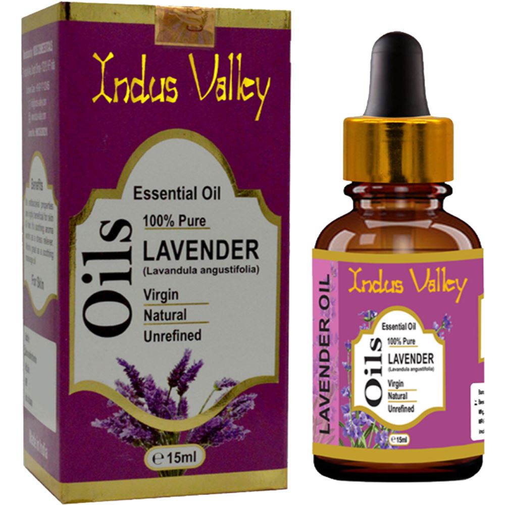 Indus valley Bio Organic Lavender Essential Oil (15ml)