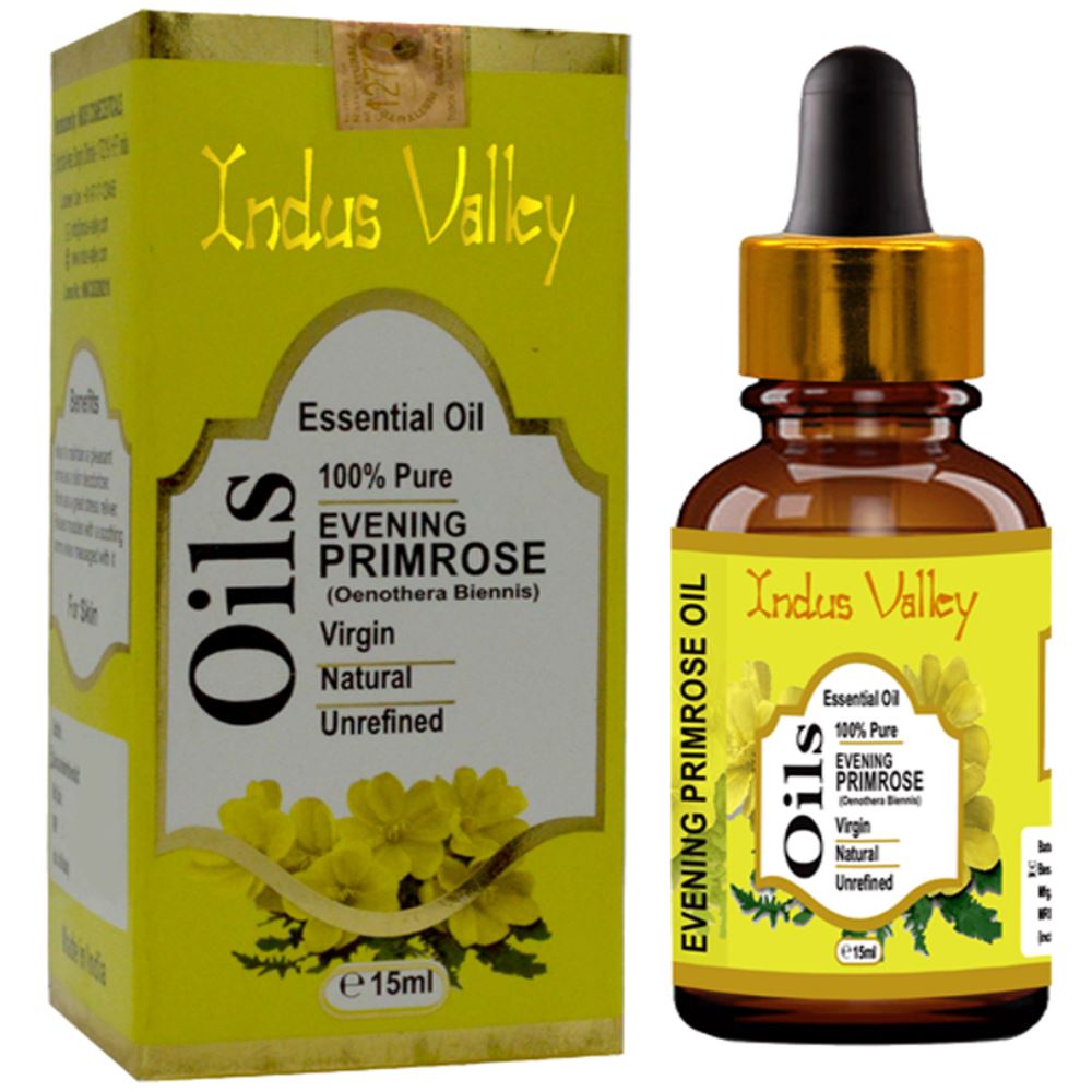 Indus valley Bio Organic Primerose Essential Oil (15ml)