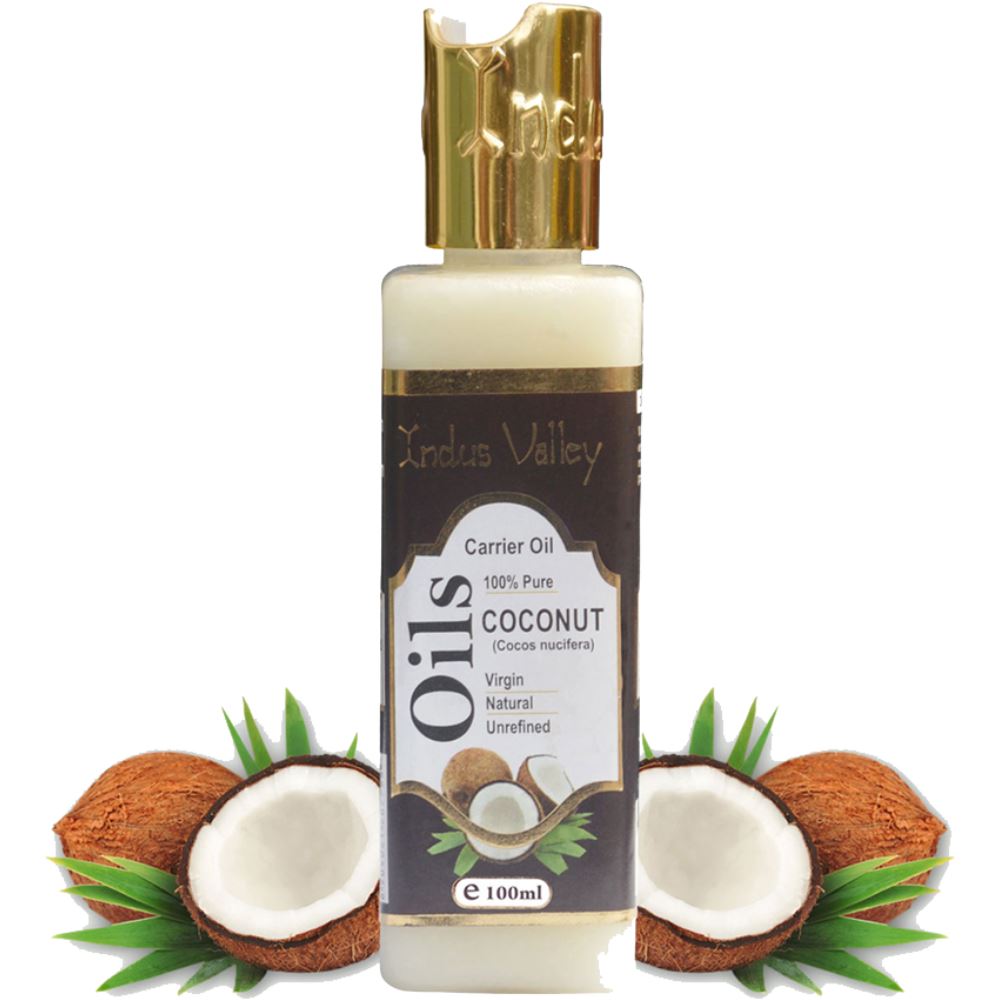 Indus valley Bio Organic Coconut Carrier Oil (100ml)