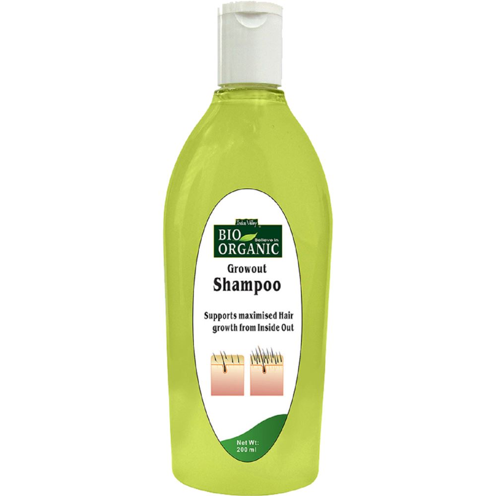 Indus valley Bio Organic Growout Shampoo (200ml)