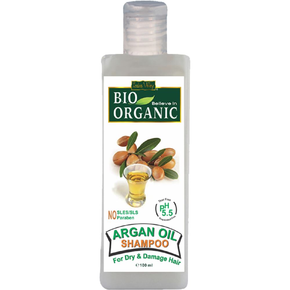 Indus valley Bio Organic Argan Oil Shampoo (100ml)