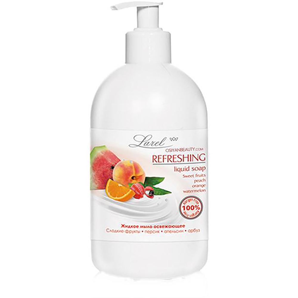Larel Refreshing Liquid Soap &Fruit,Guarana(Made In Europe) (500ml)